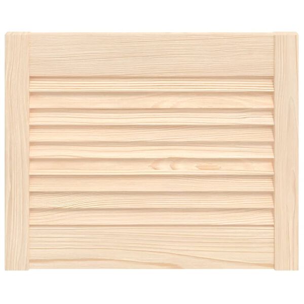 vidaXL Cabinet Door Louvred Design 39.5x49.4 cm Solid Wood Pine