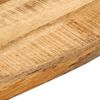 vidaXL Table Top 80x80x2.5 cm Live Edge Solid Wood Rough Mango