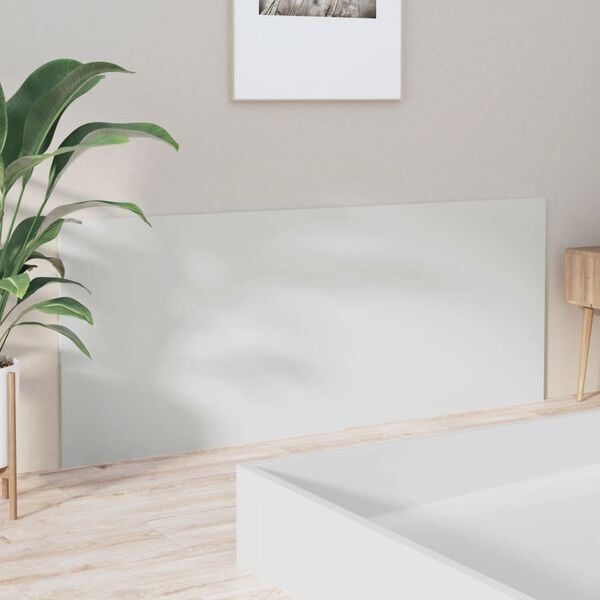 vidaXL Bed Headboard High Gloss White 200x1.5x80 cm Engineered Wood
