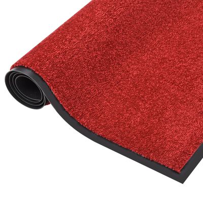 vidaXL Doormat Red 40x60 cm