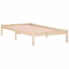 vidaXL Bed Frame without Mattress 100x190 cm Solid Wood Pine Twin