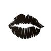 Homemania Wall Decoration Kiss 48x33 cm Steel Black