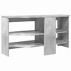 vidaXL Corner TV Cabinet Concrete Grey 102 x 40.5 x 45 cm