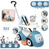 Smoby 3-in-1 Baby Ride-on Carrier Maestro Blue