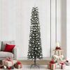 vidaXL Artificial Christmas Tree with 300 LEDs with Stand Green 240 cm