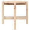 vidaXL Coffee Table &Oslash; 52.5x45 cm Solid Wood Pine