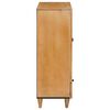 vidaXL Highboard Light brown 60 x 33 x 100 cm Solid mango wood