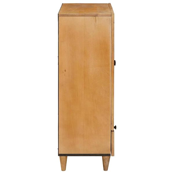 vidaXL Highboard Light brown 60 x 33 x 100 cm Solid mango wood
