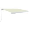 vidaXL Manual Cassette Awning 300x250 cm Cream