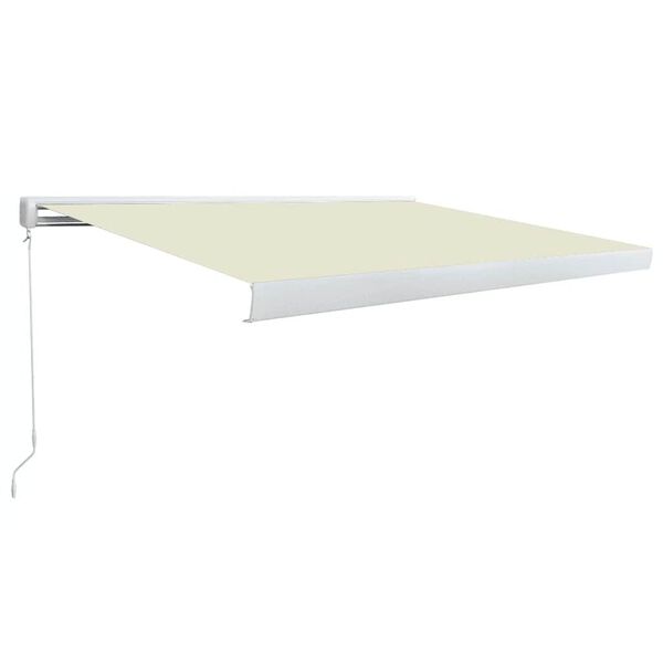 vidaXL Manual Cassette Awning 300x250 cm Cream