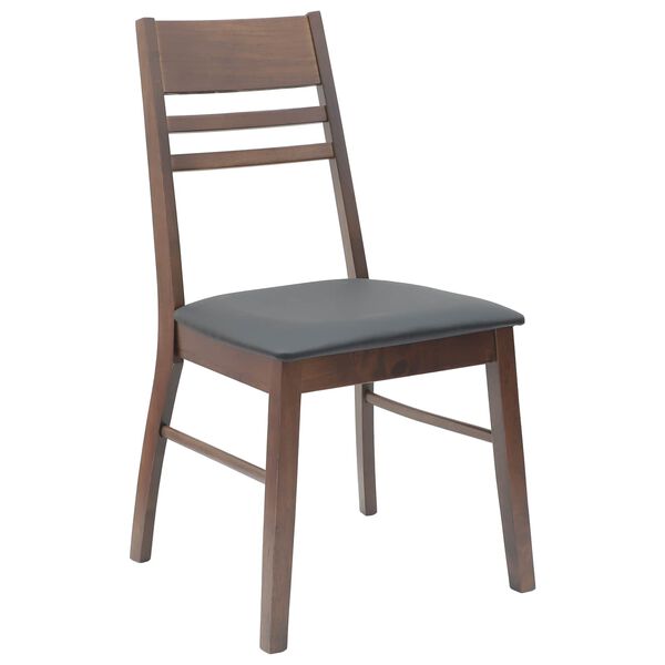 vidaXL Dining Chairs 2 pcs Light Brown 43 x 54 x 89 cm
