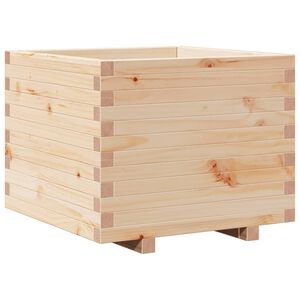 vidaXL Garden Planter 60x60x49.5 cm Solid Wood Pine