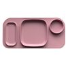 DERYAN Kids Placemat Quuby Silicone Rose
