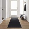 vidaXL Carpet Runner Anthracite 80 x 500 cm Fabric