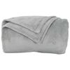 vidaXL Throw Blankets 6 pcs Grey 240 x 270 cm Fleece