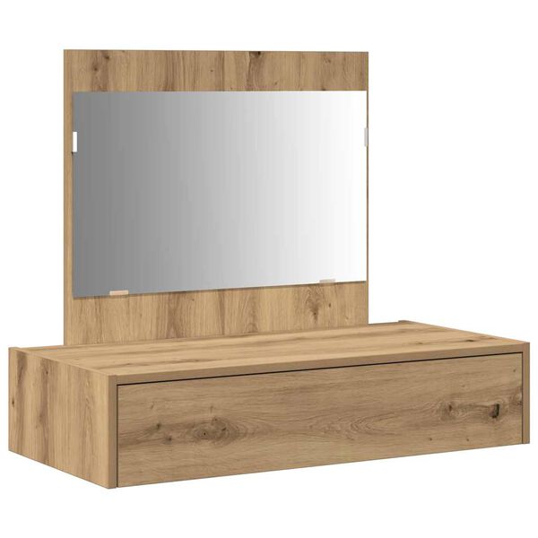vidaXL Dressing Table Brown 83 x 40 x 70 cm Engineered Wood