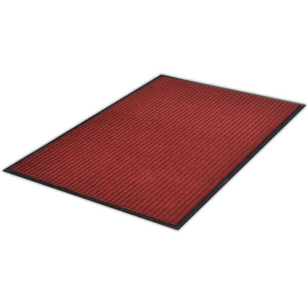 vidaXL Door Mat Red 90 x 60 cm PVC