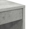vidaXL Desk with Drawer 2 pcs Concrete Grey