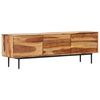 vidaXL TV Cabinet 140x30x45 cm Solid Acacia Wood
