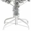 vidaXL Christmas Tree with 150 LEDs with Stand Silver 150 cm PET
