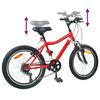 vidaXL Kids Bike 20'' 6-Speed for 6-11 Years Old Red
