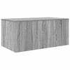 vidaXL Coffee Table Set 2 pcs Grey Sonoma Engineered Wood