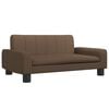 vidaXL Dog Bed Brown 70x45x30 cm Fabric