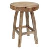 H&S Collection Stool 42 cm Teak Wood