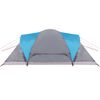 vidaXL Family Tent Dome 6-Person Blue Waterproof