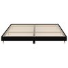 vidaXL Bed Frame without Mattress Black 120x200 cm Engineered Wood