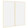 vidaXL Bulletin Board Folding White 100 x 100 x 1.4 cm Solid pine wood