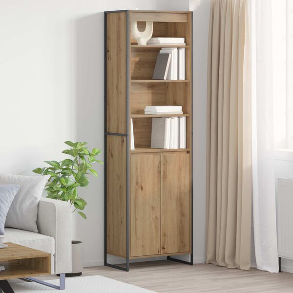 vidaXL Tall Cabinets 2 pcs Artisian Oak 60 x 36 x 200 cm