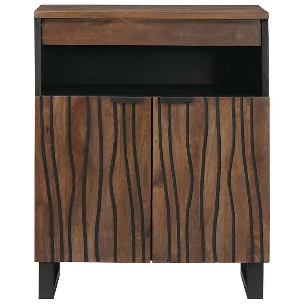 vidaXL Sideboard Brown 60 x 33 x 75 cm Solid mango wood