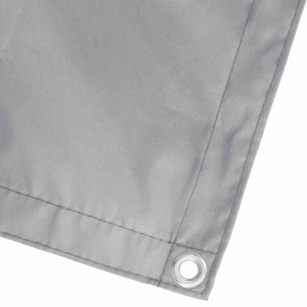 vidaXL Balcony Screen Light Grey 100 x 400 cm Oxford Fabric