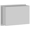 vidaXL Shower Niche Silver 30 x 20 x 9.5 cm Stainless Steel
