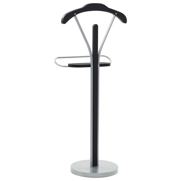 vidaXL Suit Stand 45x35x107 cm Black and Grey