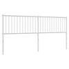 vidaXL Metal Headboard White 193 cm