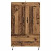 vidaXL Highboard Old Wood 69.5 x 31 x 115 cm Engineered Wood