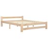 vidaXL Bed Frame without Mattress with 2 Drawers Solid Wood 180x200 cm Super King