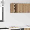 vidaXL Hanging Cabinet Artisan Oak 20 x 29.5 x 40 cm Engineered Wood