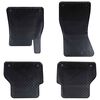 vidaXL Car Mat 4 pcs Black suitable for Audi A6 / A7 2018-2025 4D Aft.