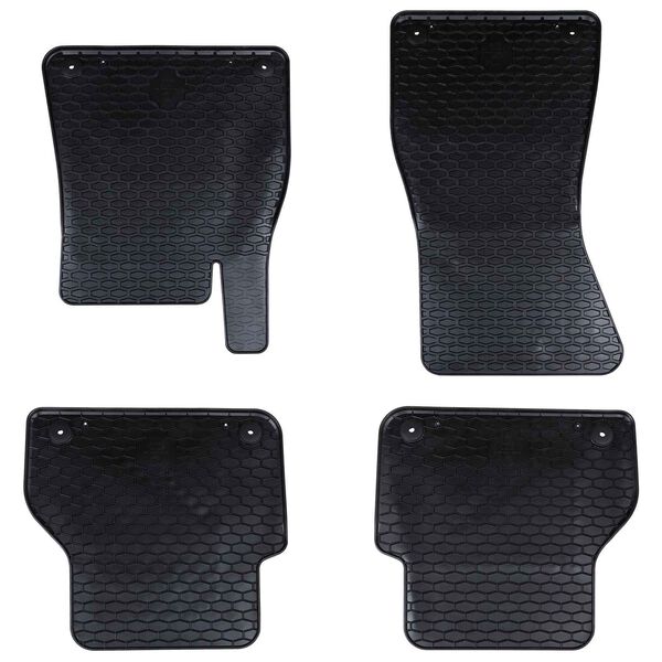 vidaXL Car Mat 4 pcs Black suitable for Audi A6 / A7 2018-2025 4D Aft.