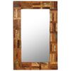 vidaXL Wall Mirror Solid Reclaimed Wood 60x90 cm