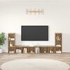 vidaXL TV Cabinet Set 4 pcs Artisan Oak 37 x 35 x 107.5 cm