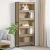 vidaXL Book Cabinet 2 pcs Artisian Oak 80 x 30 x 189.5 cm