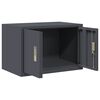 vidaXL Storage Cabinet Anthracite 60 x 40 x 40 cm Steel