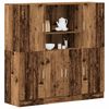 vidaXL 3 Piece Kitchen Cabinet Set Old Wood Engineered Wood