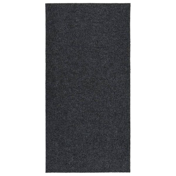vidaXL Dirt Trapper Carpet Runner 100x200 cm Anthracite
