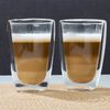 HI Latte Macchiato Glass Set 2 pcs 400 ml Transparent