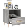 vidaXL Bedside Cabinets 2 pcs Grey Sonoma 40x35x47.5 cm Engineered Wood